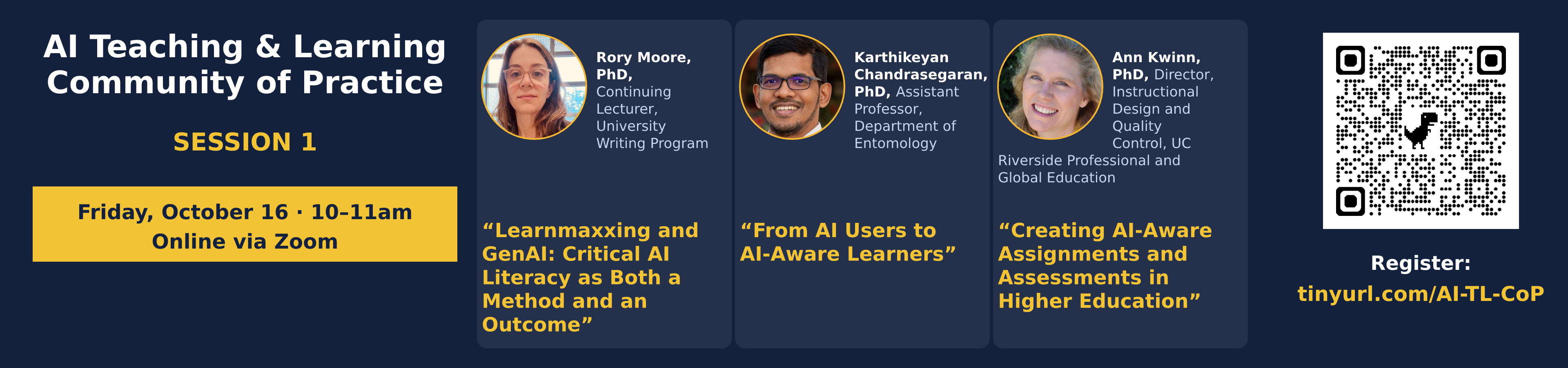 AI Teaching & Learning Community of Practice (CoP) Event