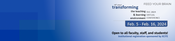 The 16th annual Transforming the Teaching & Learning Environment virtual conference