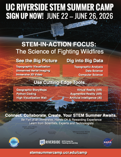 2026 Stem summer camp flyer